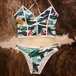 Floral swimsuit